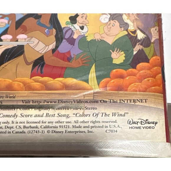 Disneys Pocahontas II: Journey To A New World VHS 1995 - Picture 7 of 9